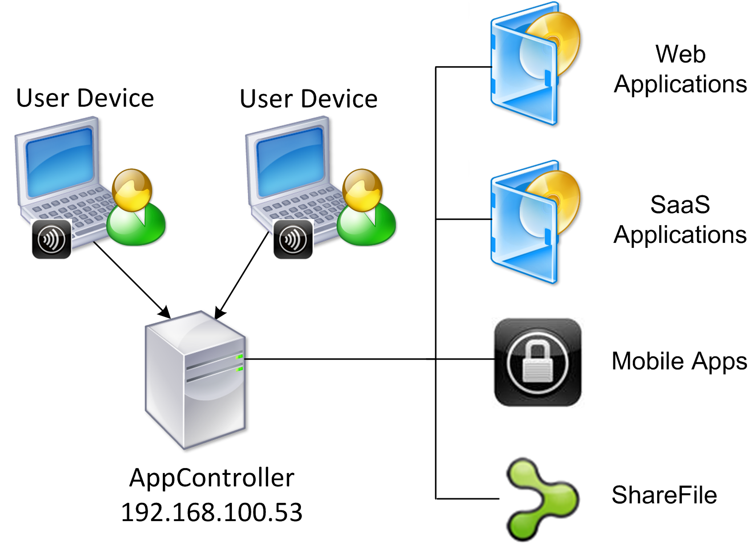 Ext user. Citrix программа. Схема работы Citrix. Веб девайс. Защита приложений Citrix.